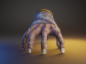Hand Parasite 3D Model