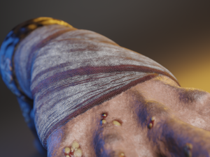 Hand Parasite 3D Model