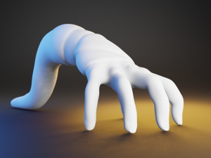 Hand Parasite 3D Model