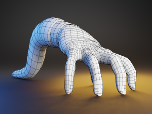 Hand Parasite 3D Model