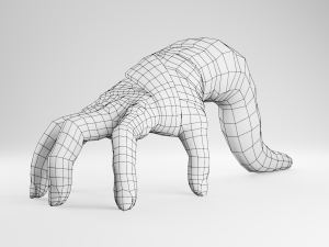 Hand Parasite 3D Model