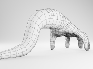 Hand Parasite 3D Model