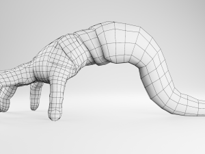 Hand Parasite 3D Model