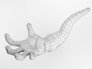 Hand Parasite 3D Model
