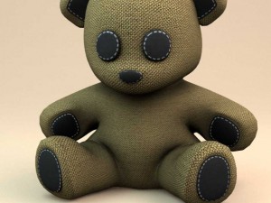 little teddy bear 3D Model