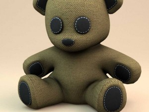 little teddy bear Model 3D
