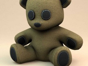 little teddy bear Model 3D