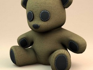 little teddy bear Model 3D
