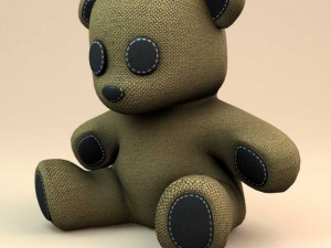 little teddy bear Model 3D
