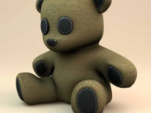 little teddy bear 3D Model