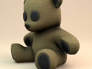 little teddy bear Model 3D