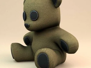 little teddy bear 3D Model
