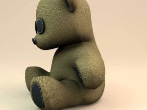 little teddy bear 3D Model
