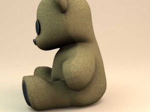 little teddy bear Model 3D