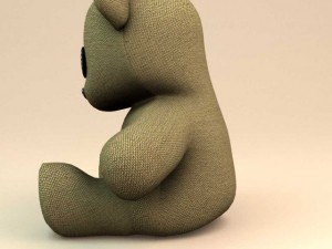 little teddy bear Model 3D
