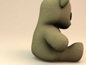 little teddy bear Model 3D
