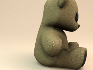 little teddy bear Model 3D