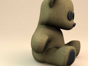 little teddy bear Model 3D