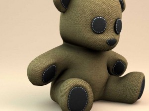 little teddy bear Model 3D