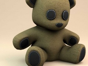 little teddy bear Model 3D