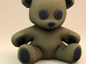 little teddy bear 3D Model