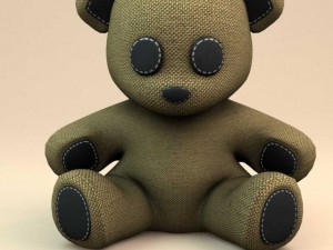 little teddy bear Model 3D