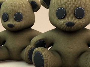 little teddy bear Model 3D