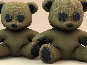 little teddy bear Model 3D