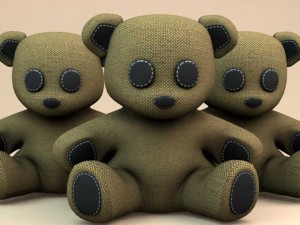 little teddy bear Model 3D