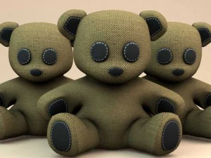 little teddy bear 3D Model