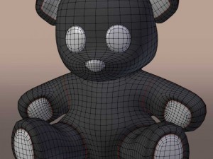 little teddy bear Model 3D