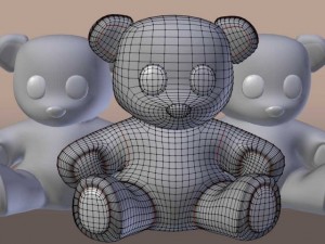little teddy bear Model 3D