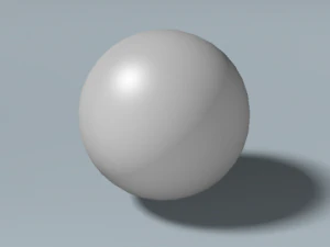 golfball gameready 3D Model