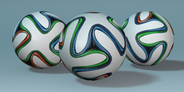 2014 soccer ball Modelo 3D .c4d .max .obj .3ds .fbx .stl .blend 