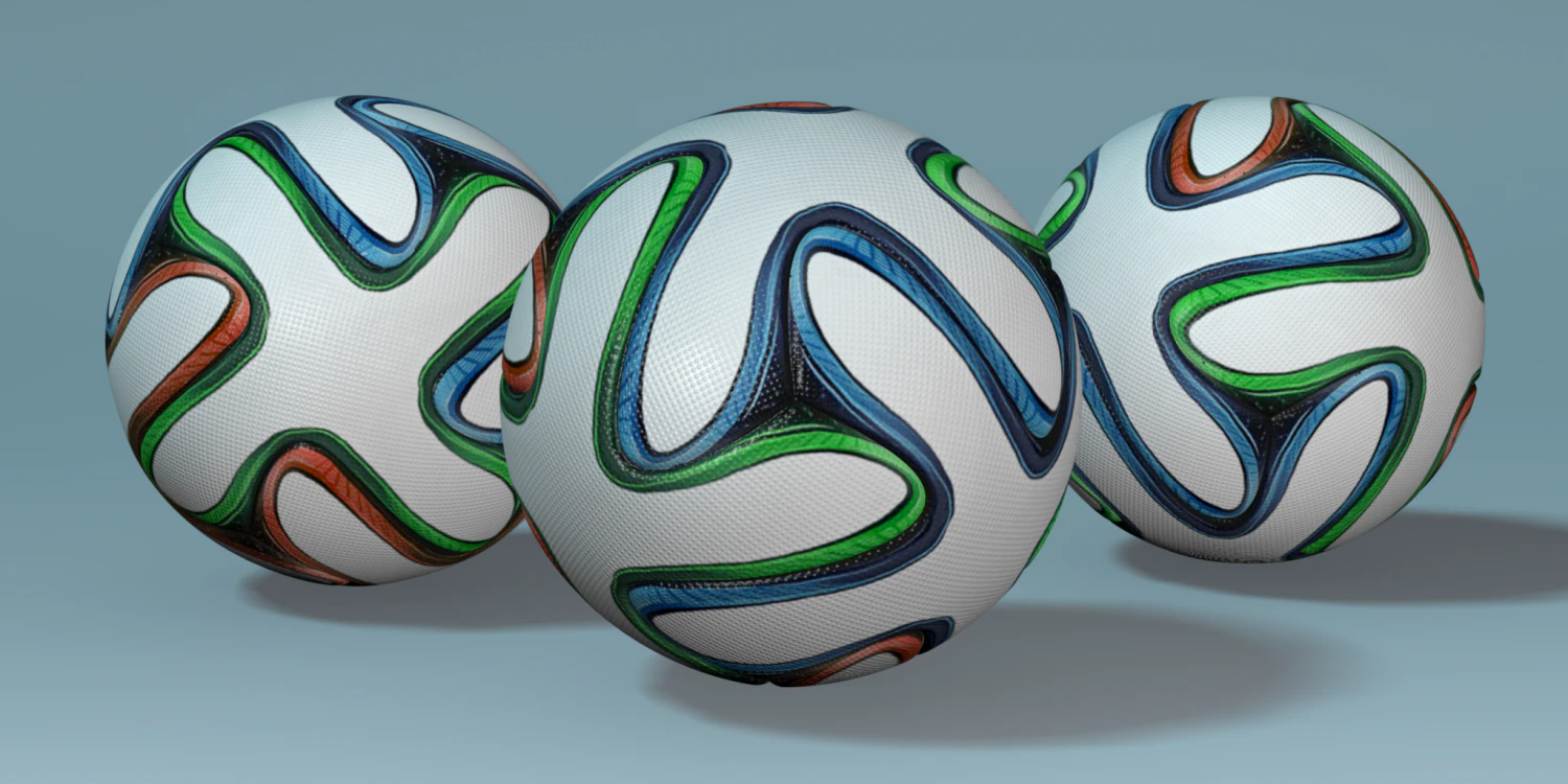 2014 soccer ball 3D Model .c4d .max .obj .3ds .fbx .stl .blend 