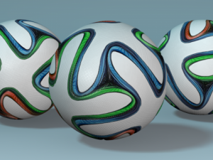 2014 soccer ball Model 3D