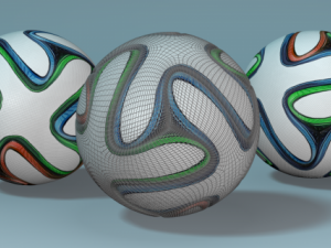 2014 soccer ball Modelo 3D