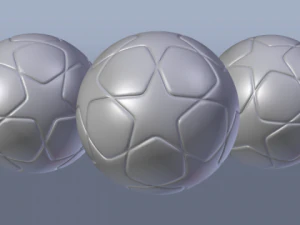 star soccer ball 3D Model