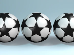 star soccer ball 3D Model