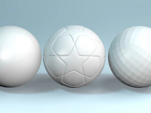 star soccer ball 3D Model
