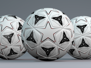 champions legue soccer ball 3D 모델