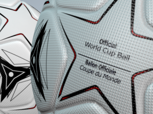 official world cup ball Model 3D