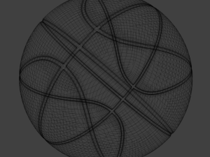 basketball spalding 3D Модель