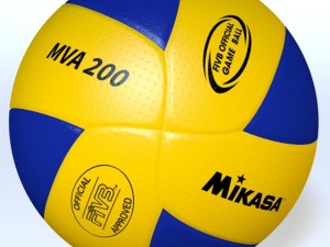 mikasa mva200 official fivb bal 3D मॉडल