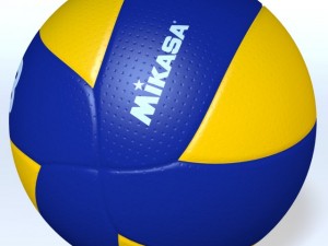 mikasa mva200 official fivb bal 3D Model