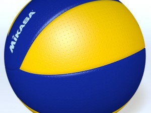 mikasa mva200 official fivb bal 3D Model