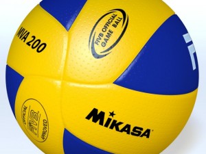mikasa mva200 official fivb bal 3D Model