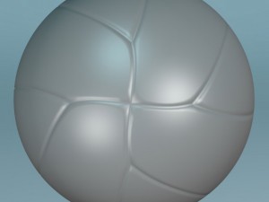 mikasa mva200 official fivb bal 3D Model