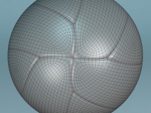 mikasa mva200 official fivb bal 3D Model