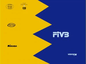 mikasa mva200 official fivb bal 3D Model